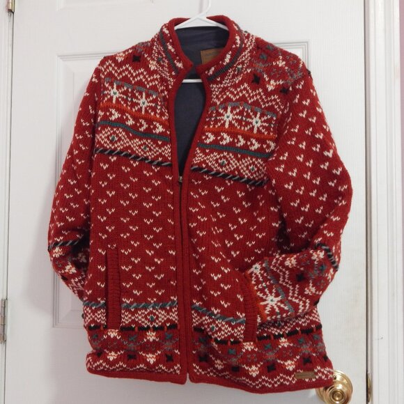 Women’s Laundromat Wool Zip Up Cardigan - Picture 1 of 12
